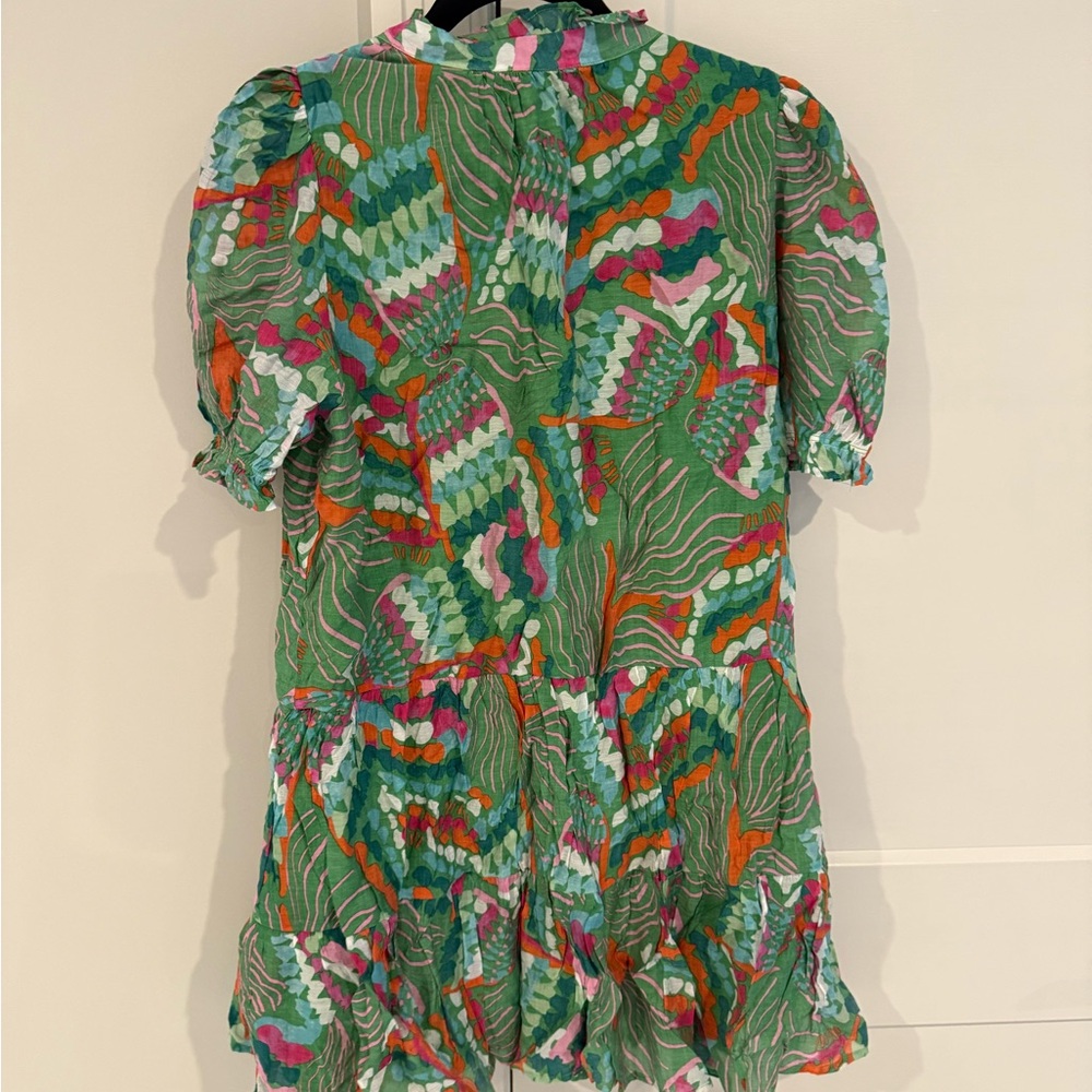 Colorful Patterned Dress - Picture 2 of 2